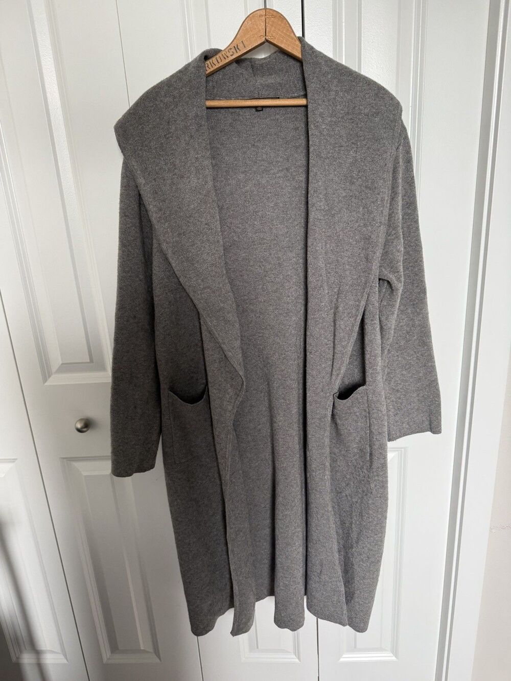 Max Sport Women's XLarge Long Cadigan in Gray Color